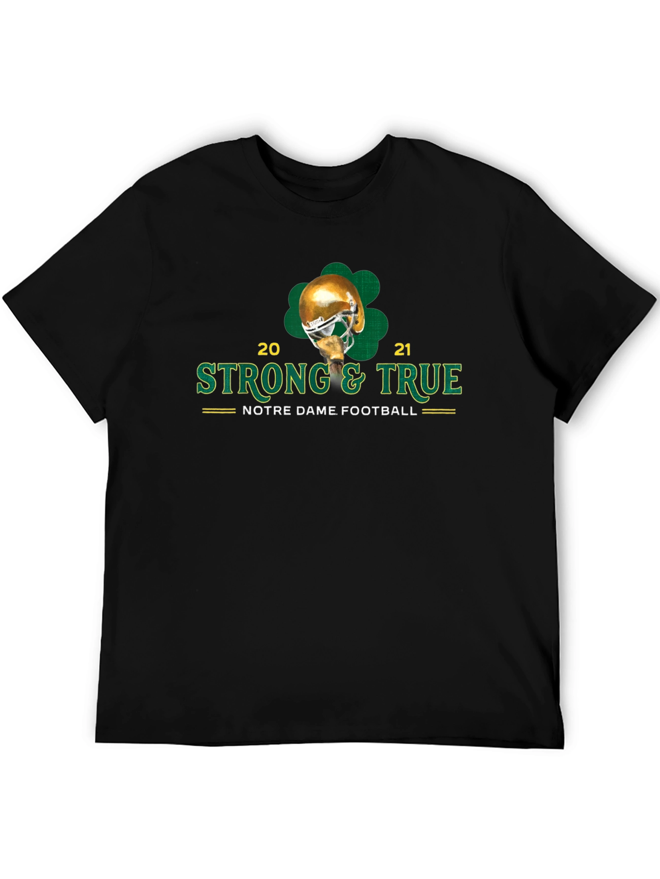 Notre Dame Football Strong & True T-Shirt