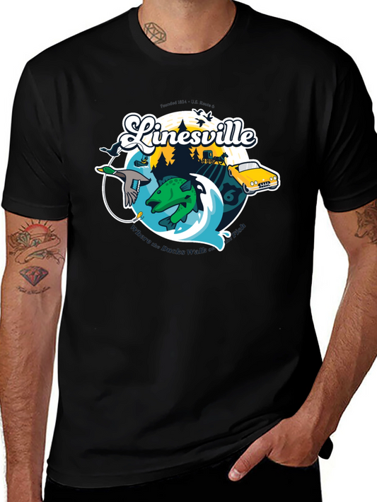 Linesville Graphic T-Shirt