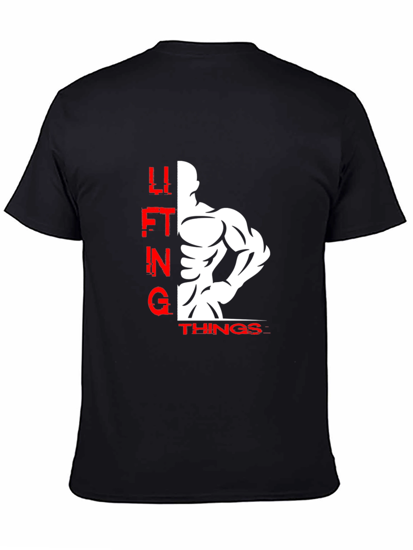 Lifting Things Graphic Tee - Black