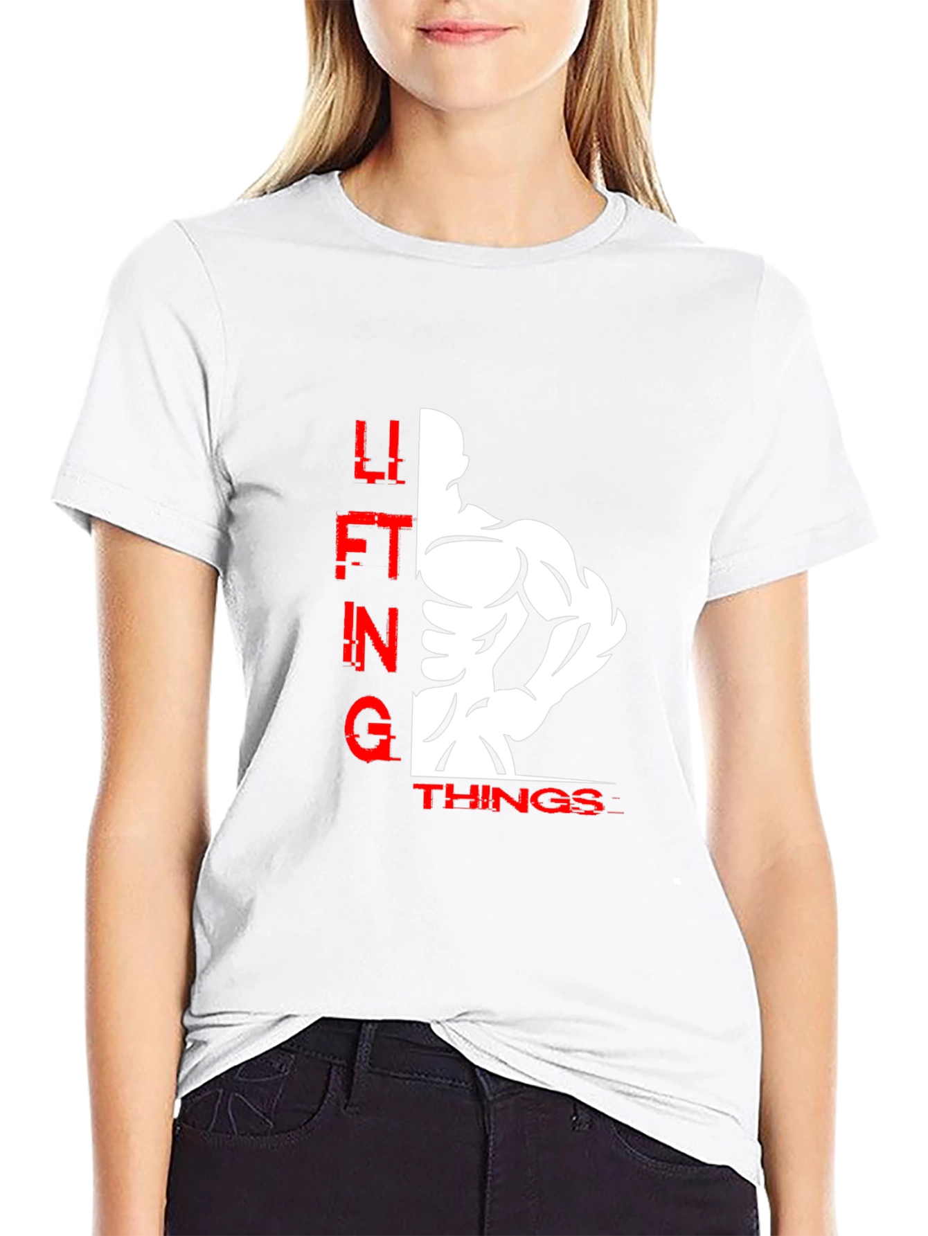 Lifting Things Graphic Tee - Black