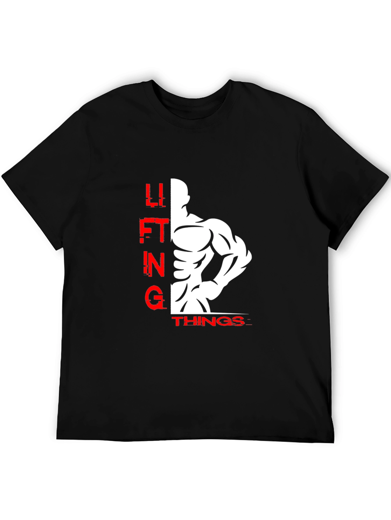 Lifting Things Graphic Tee - Black