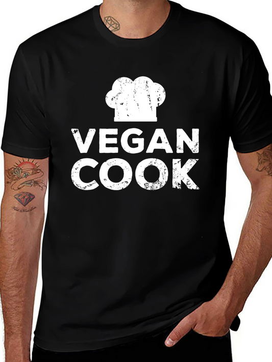 Vegan Cook T-Shirt - Culinary Humor Tee