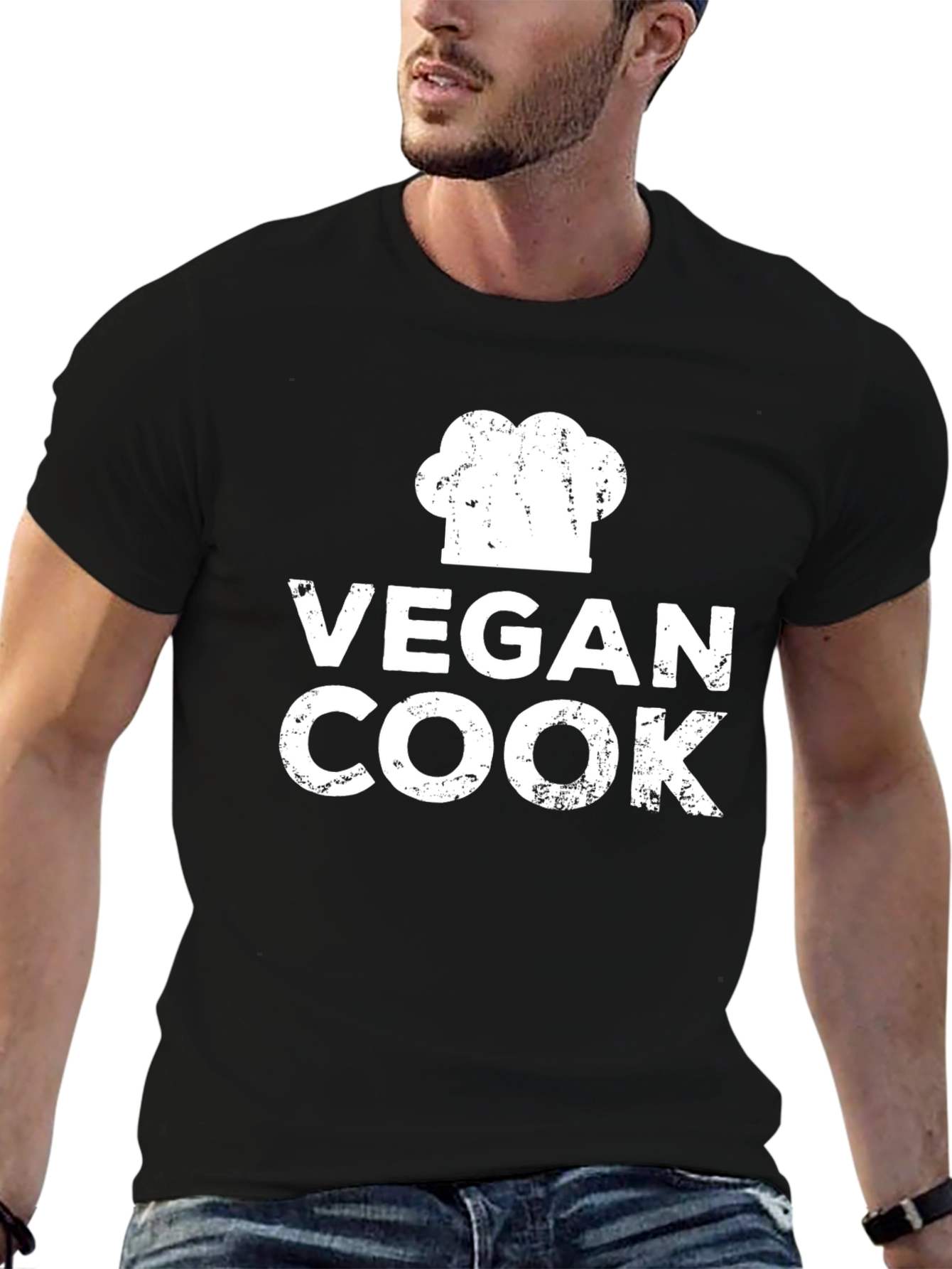 Vegan Cook T-Shirt - Culinary Humor Tee