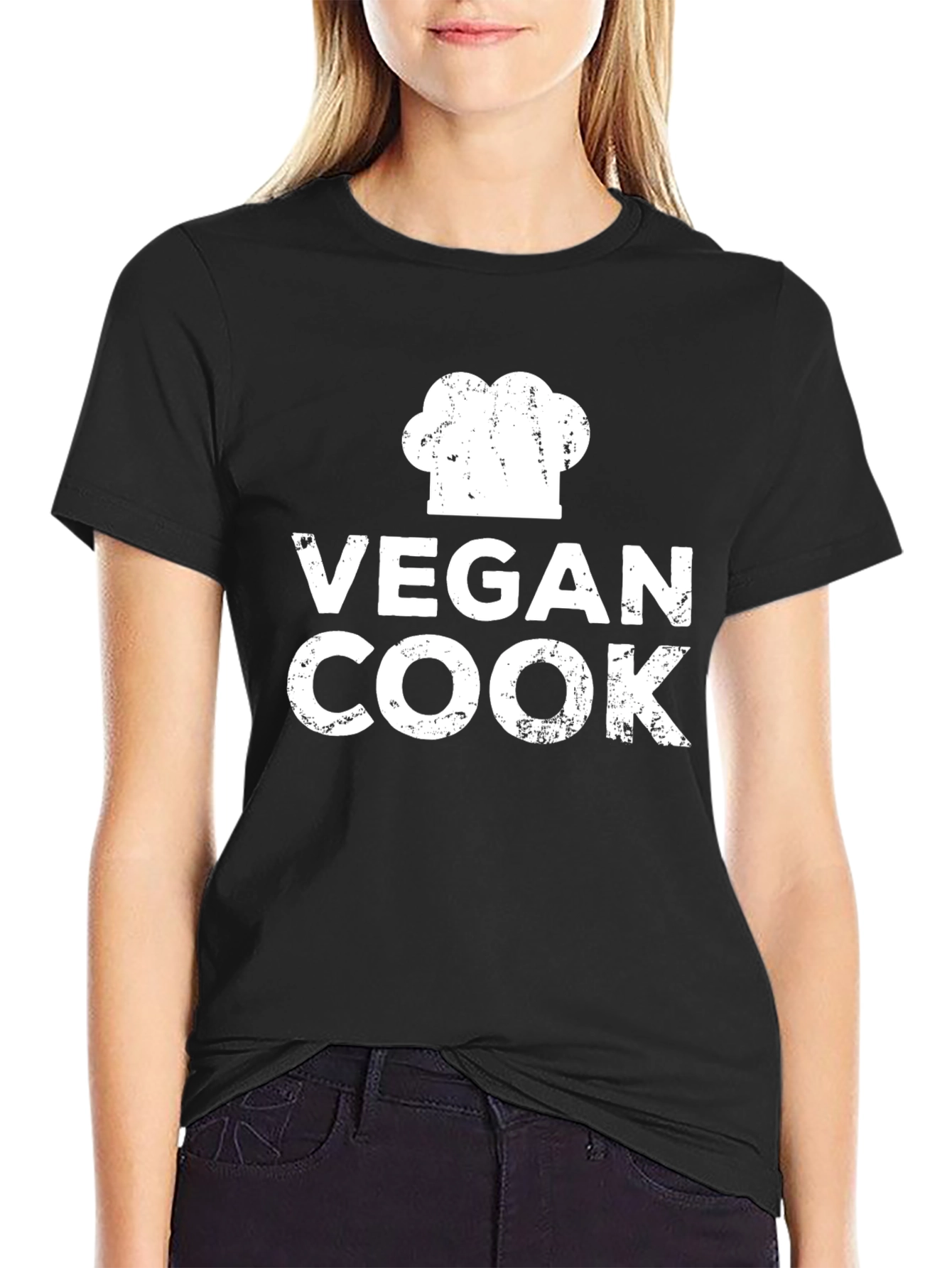 Vegan Cook T-Shirt - Culinary Humor Tee