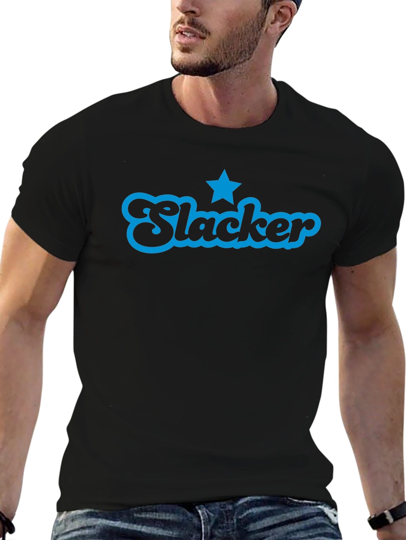 Slacker Graphic Tee - Cool Retro Style