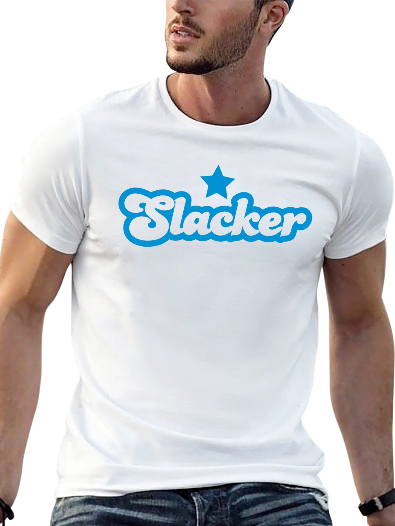 Slacker Graphic Tee - Cool Retro Style