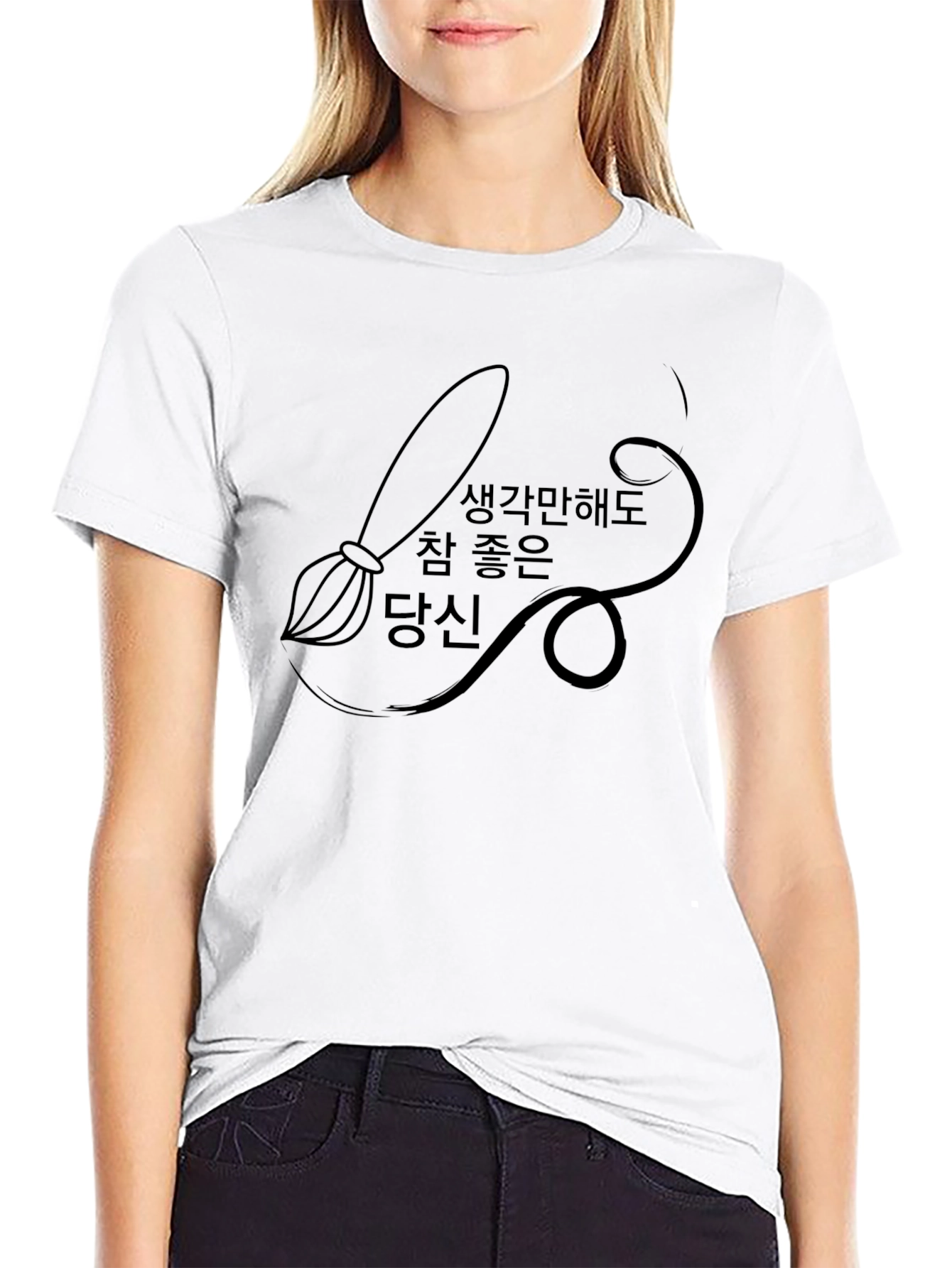 Stylish Black Graphic T-Shirt
