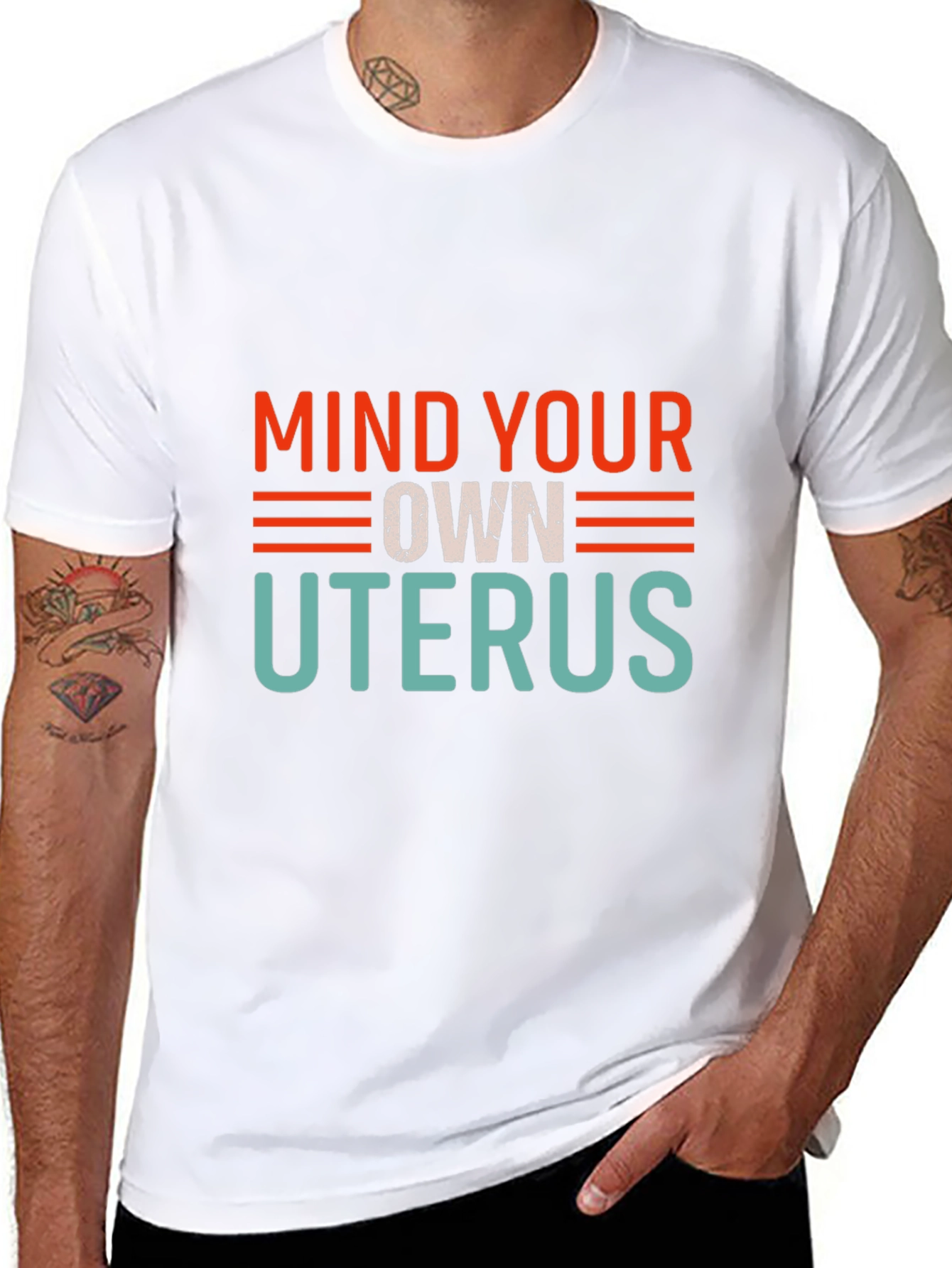 Mind Your Own Uterus Graphic Tee