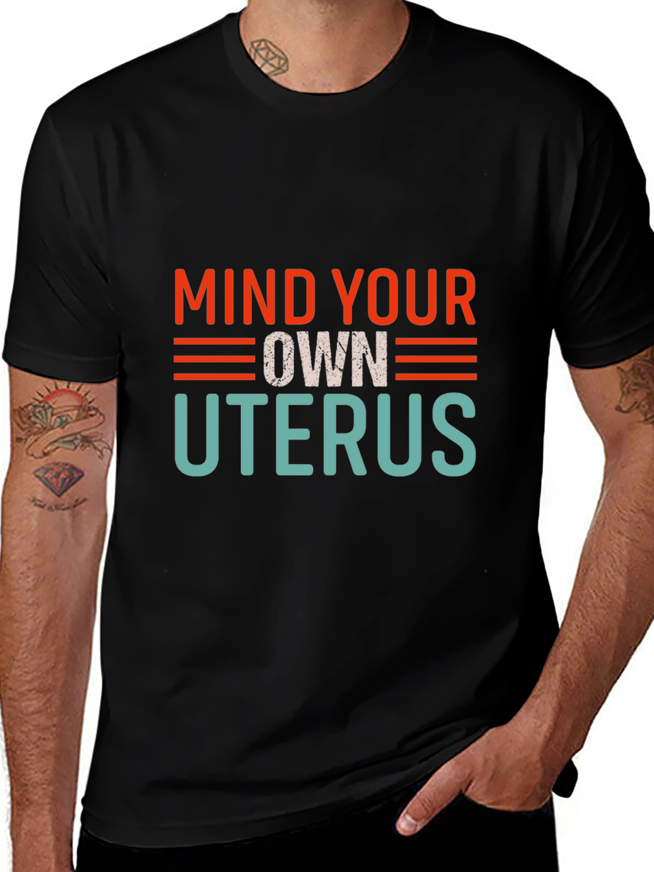Mind Your Own Uterus Graphic Tee