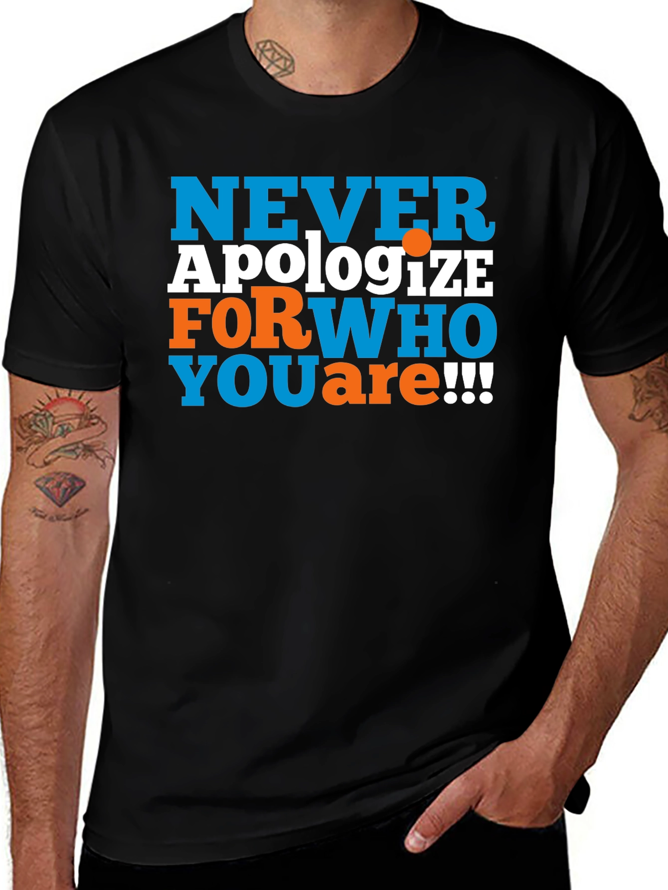 Never Apologize Graphic Tee