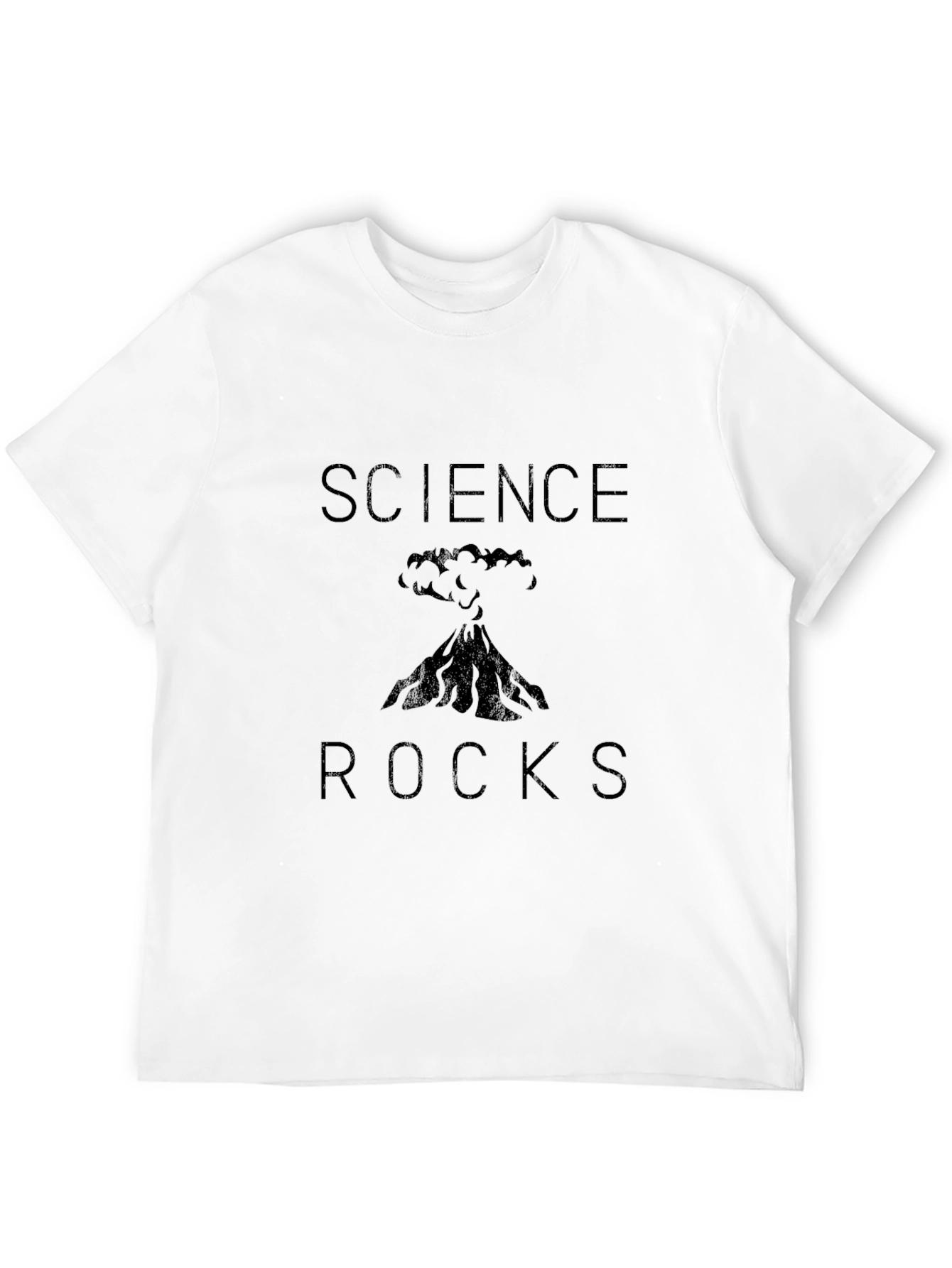 Science Rocks Volcano Graphic T-Shirt