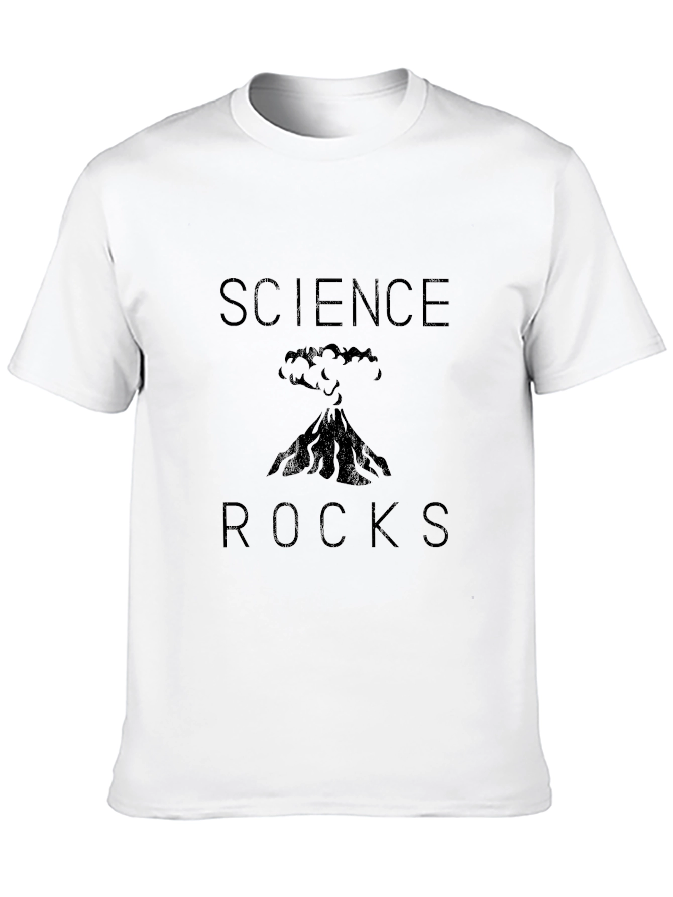 Science Rocks Volcano Graphic T-Shirt