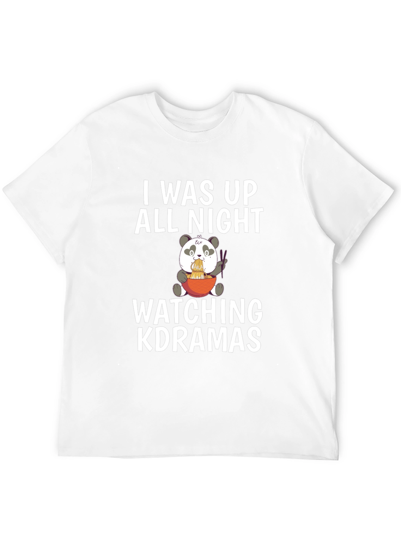 K-Drama All Night Panda Tee