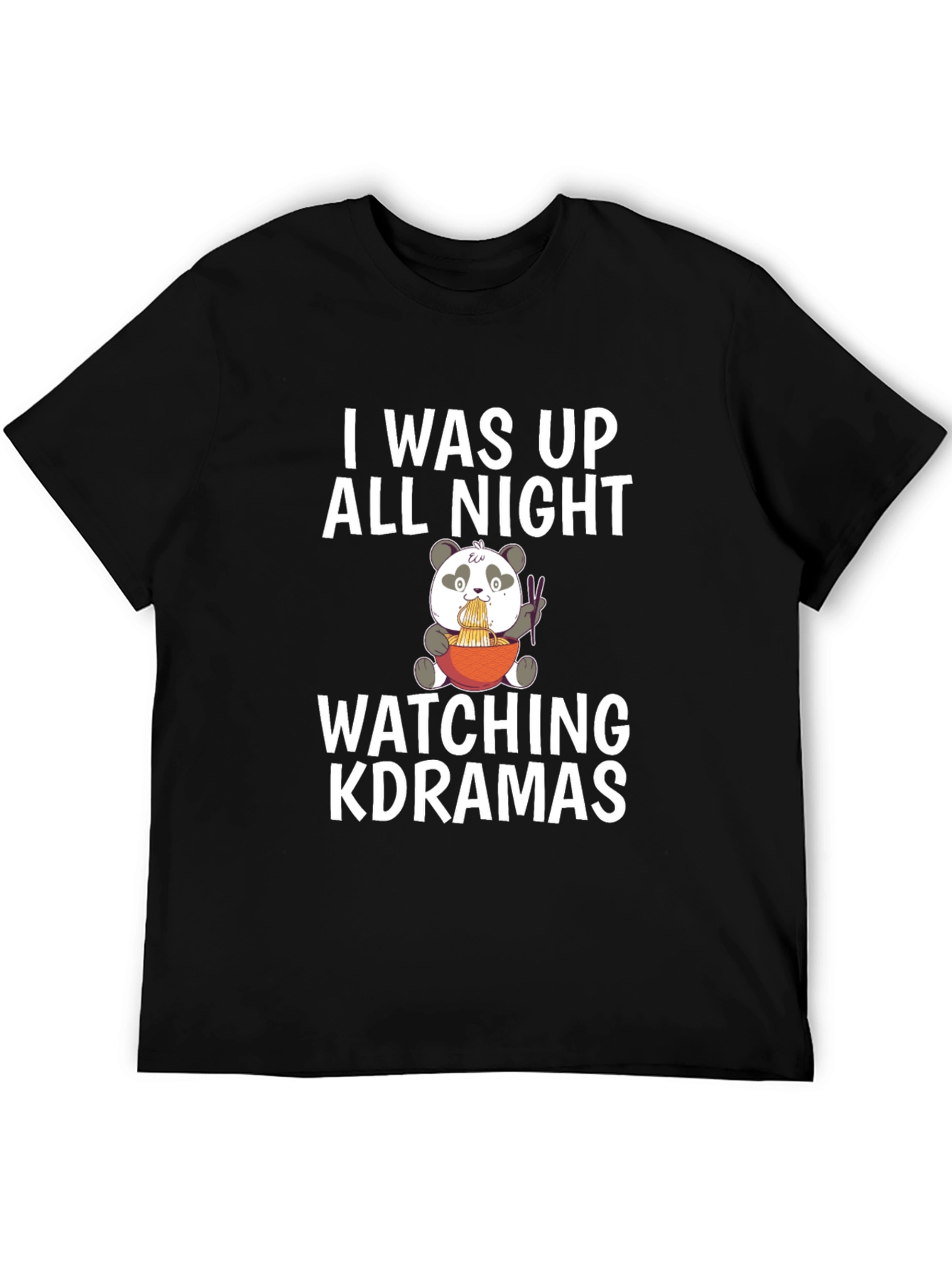 K-Drama All Night Panda Tee