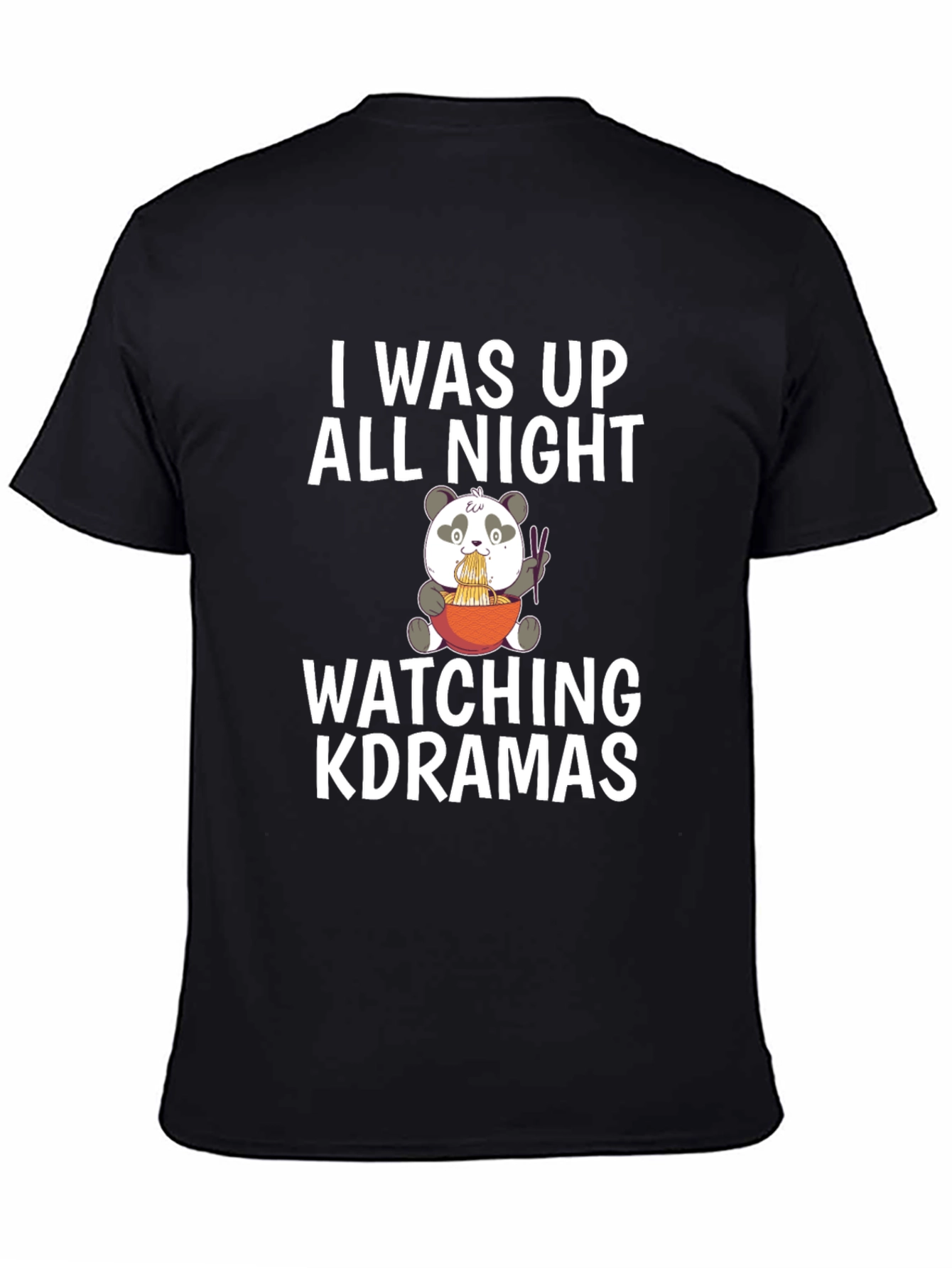 K-Drama All Night Panda Tee