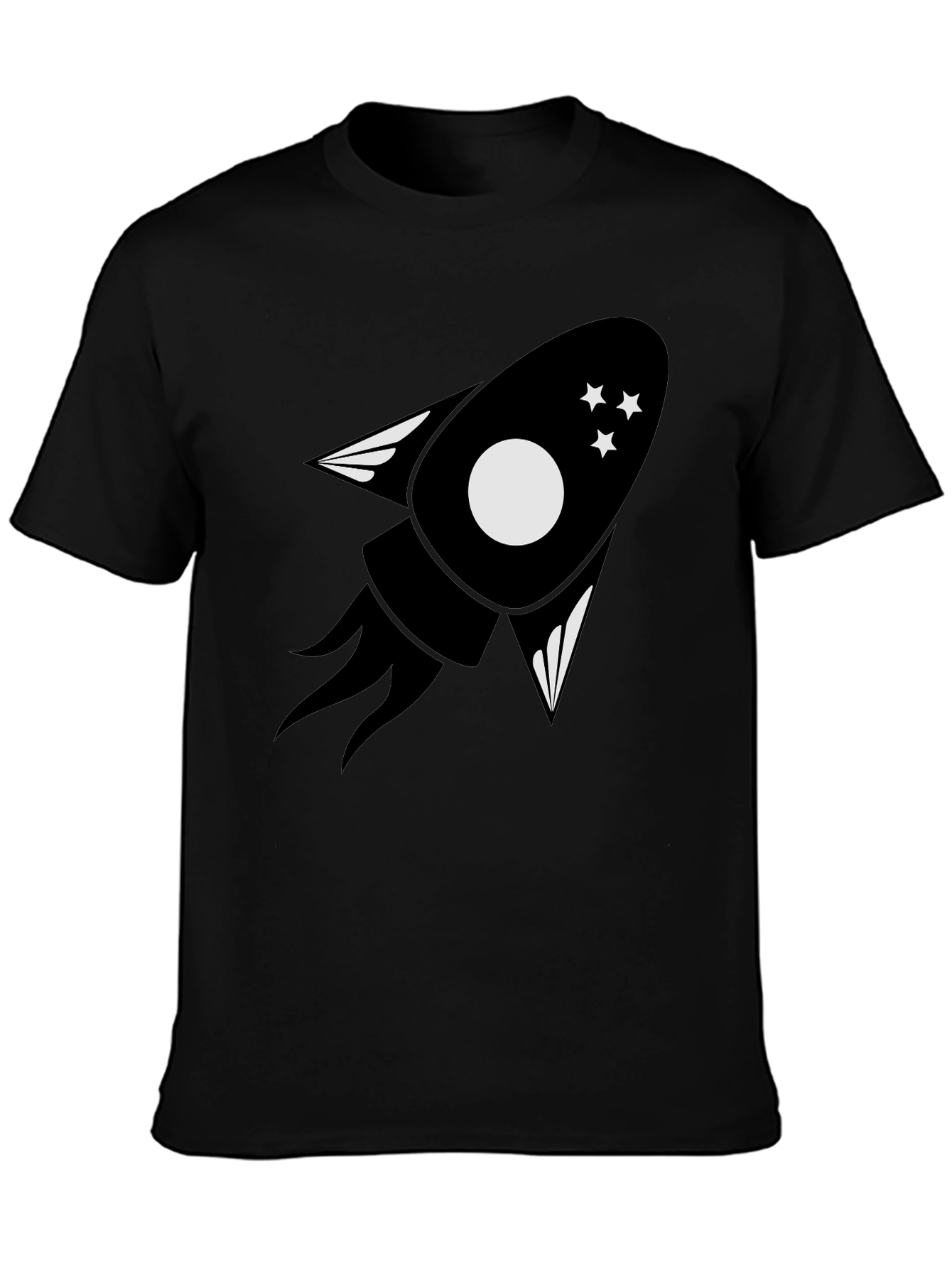 Rocket Graphic Tee - Blast Off in Style