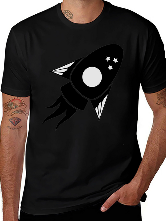 Rocket Graphic Tee - Blast Off in Style