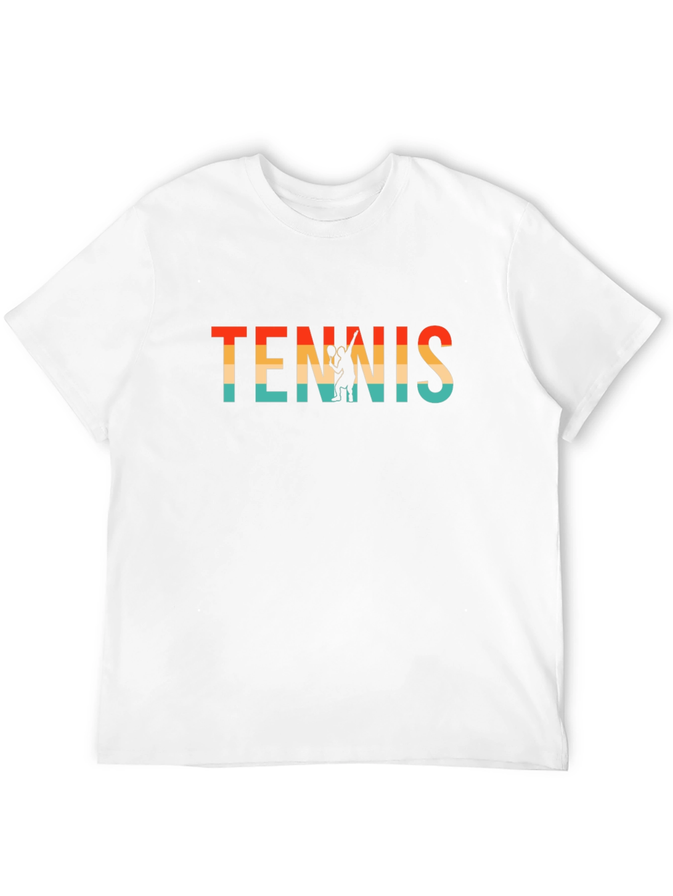 Retro Tennis Graphic Tee - Stylish Sportswear