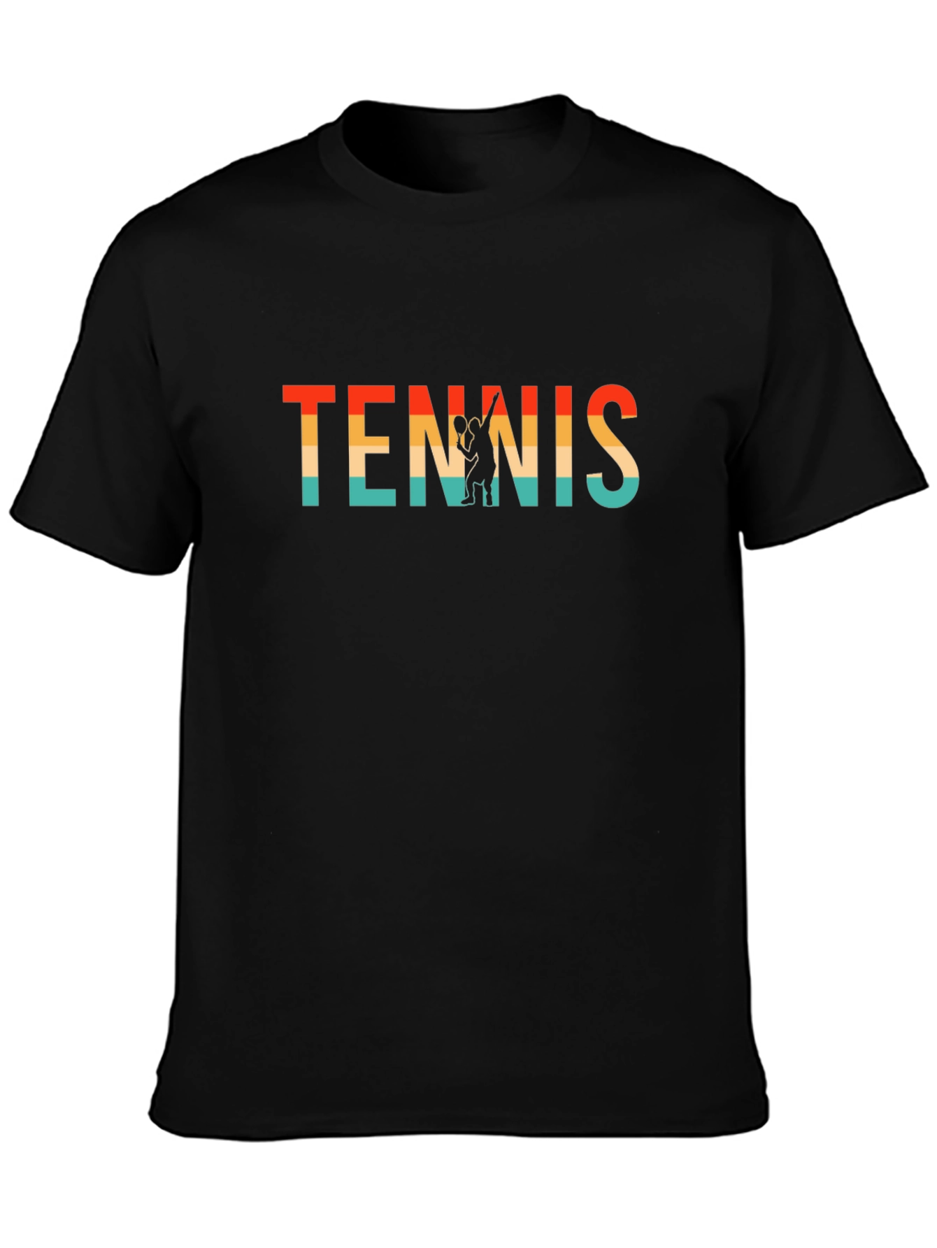 Retro Tennis Graphic Tee - Stylish Sportswear