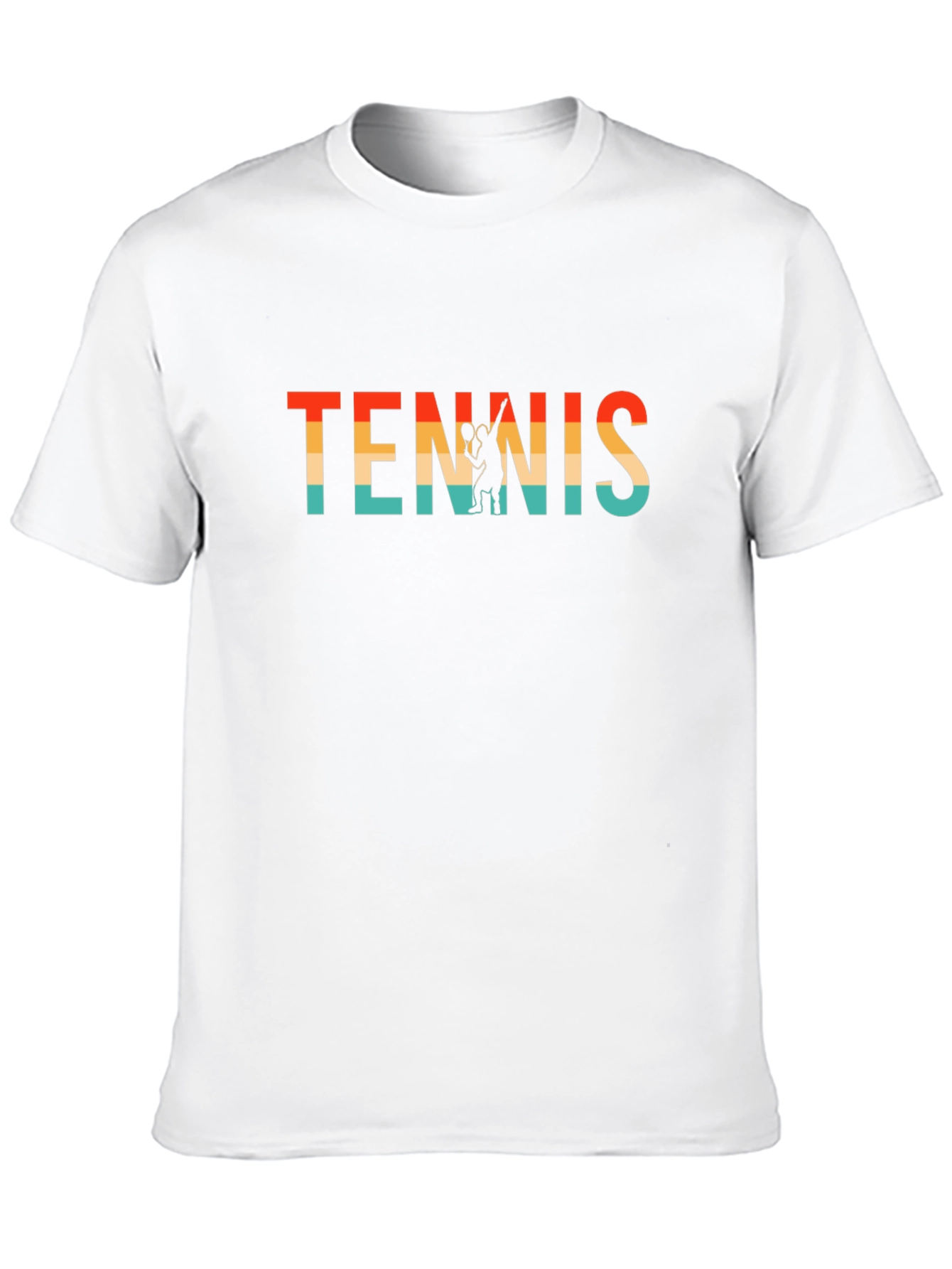 Retro Tennis Graphic Tee - Stylish Sportswear