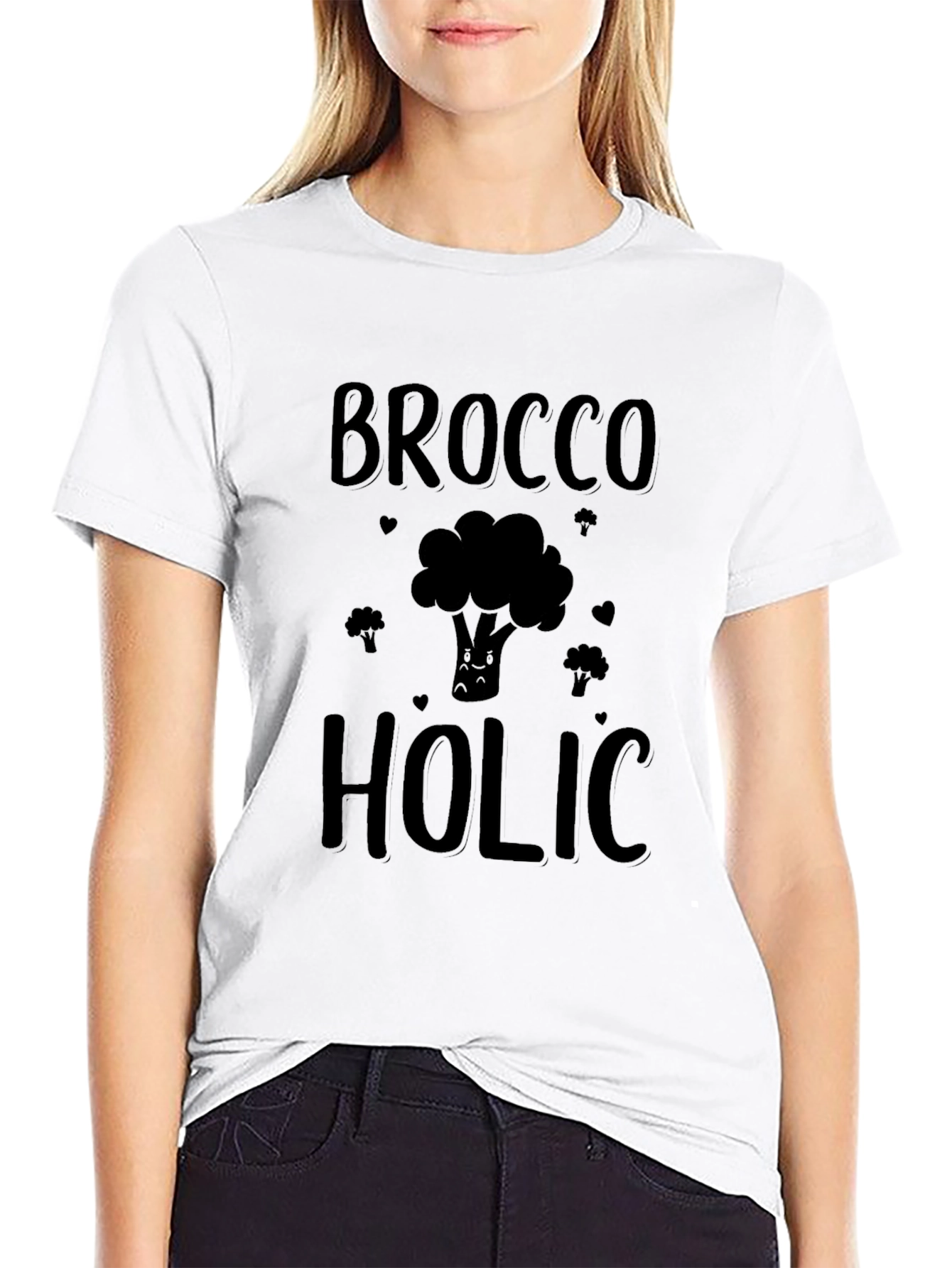 Broccoholic T-Shirt - Funny Broccoli Lover Tee