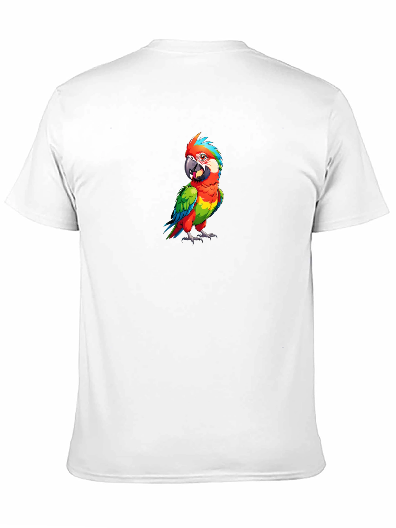 Parrot Graphic Tee - Mens Black T-Shirt