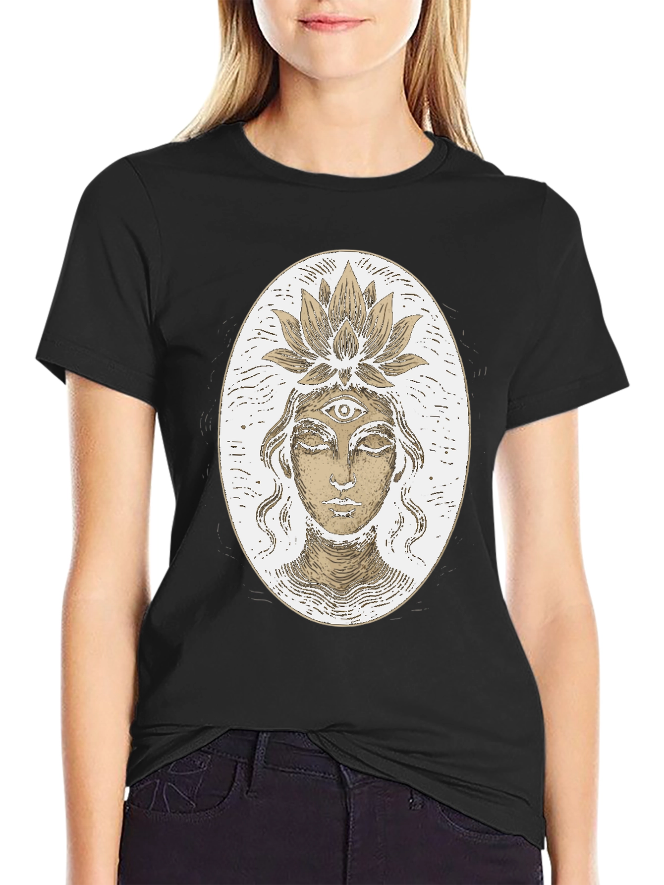 Third Eye Lotus Graphic Tee