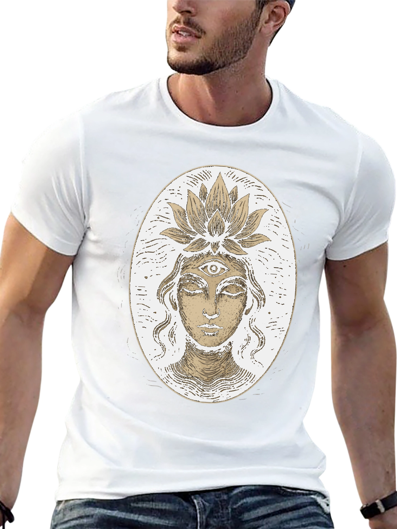 Third Eye Lotus Graphic Tee