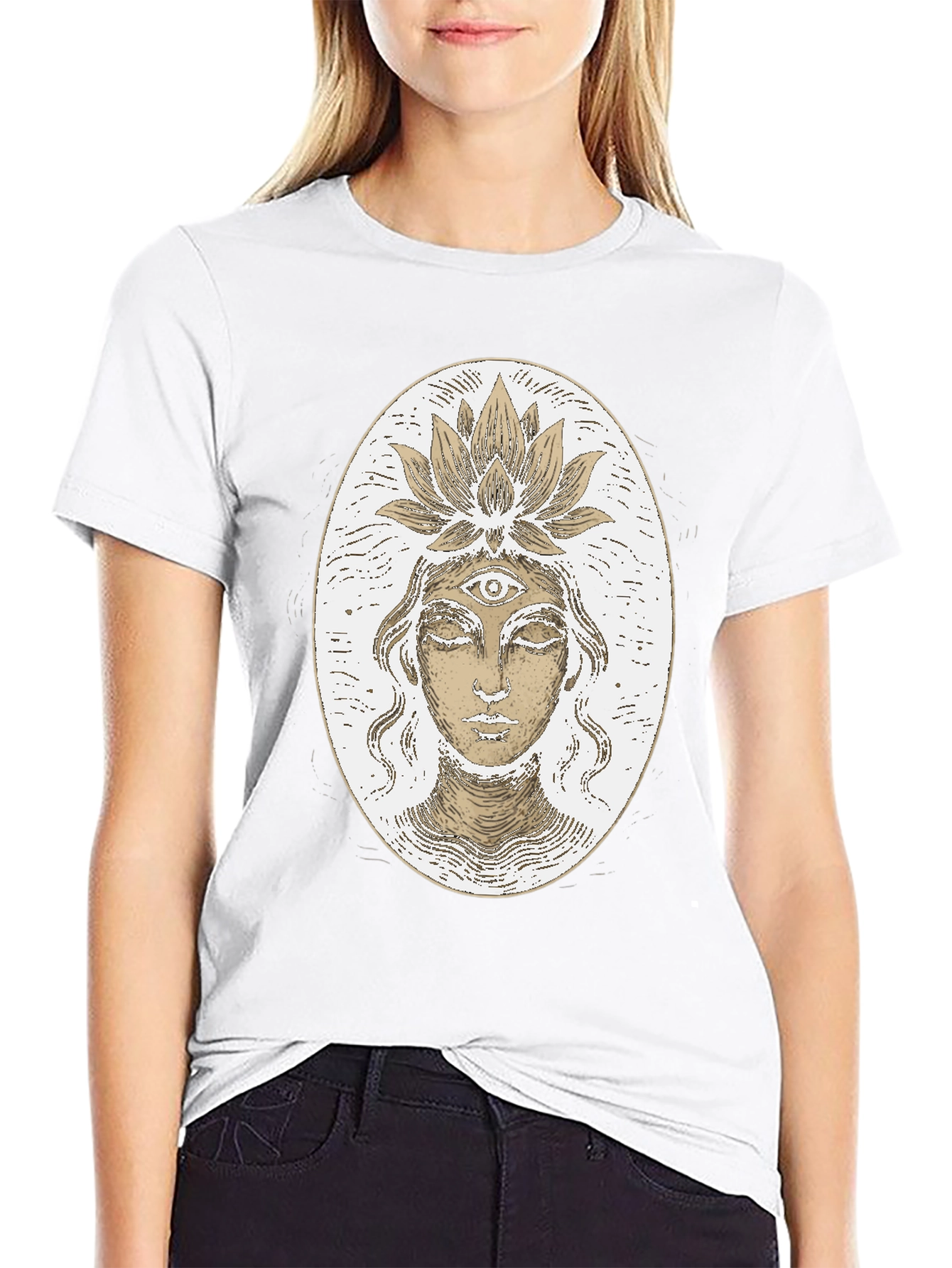 Third Eye Lotus Graphic Tee
