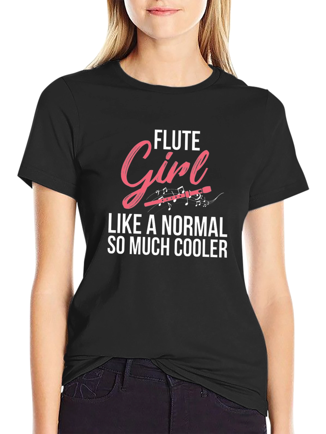 Flute Girl So Much Cooler T-Shirt