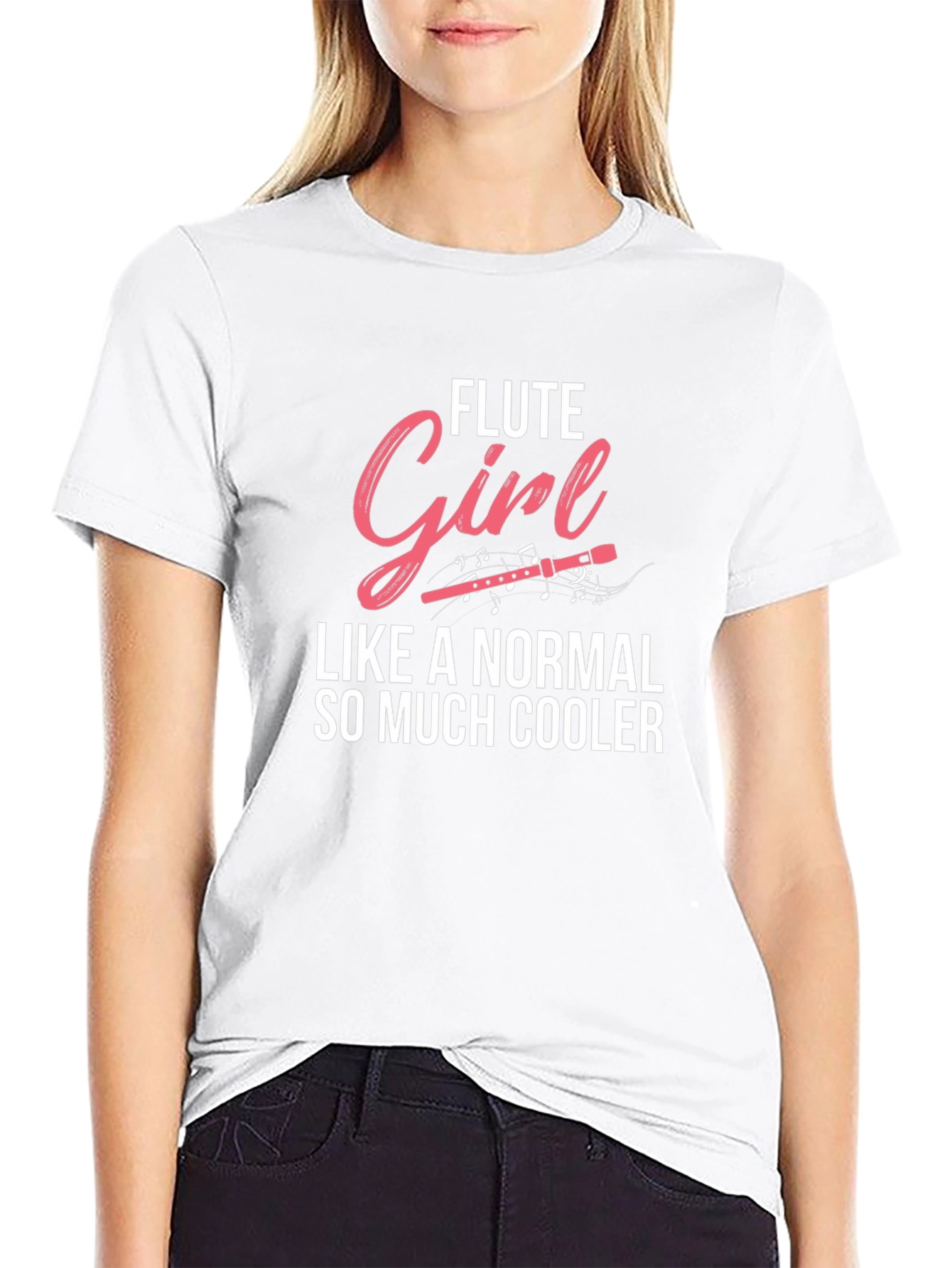 Flute Girl So Much Cooler T-Shirt