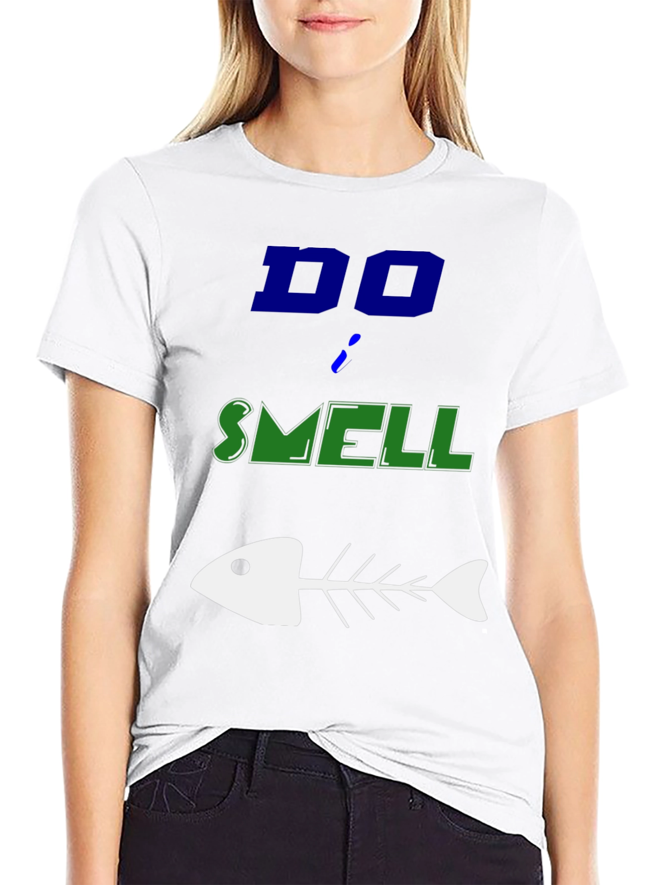 Do Smell Fishy T-Shirt - Humorous Graphic Tee