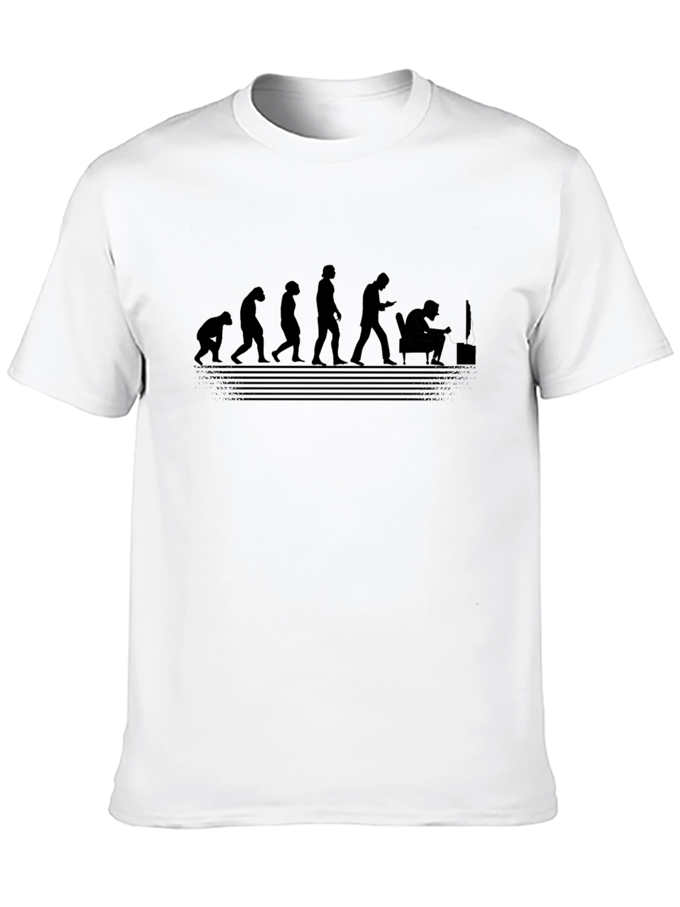 Evolution of Gaming Black T-Shirt
