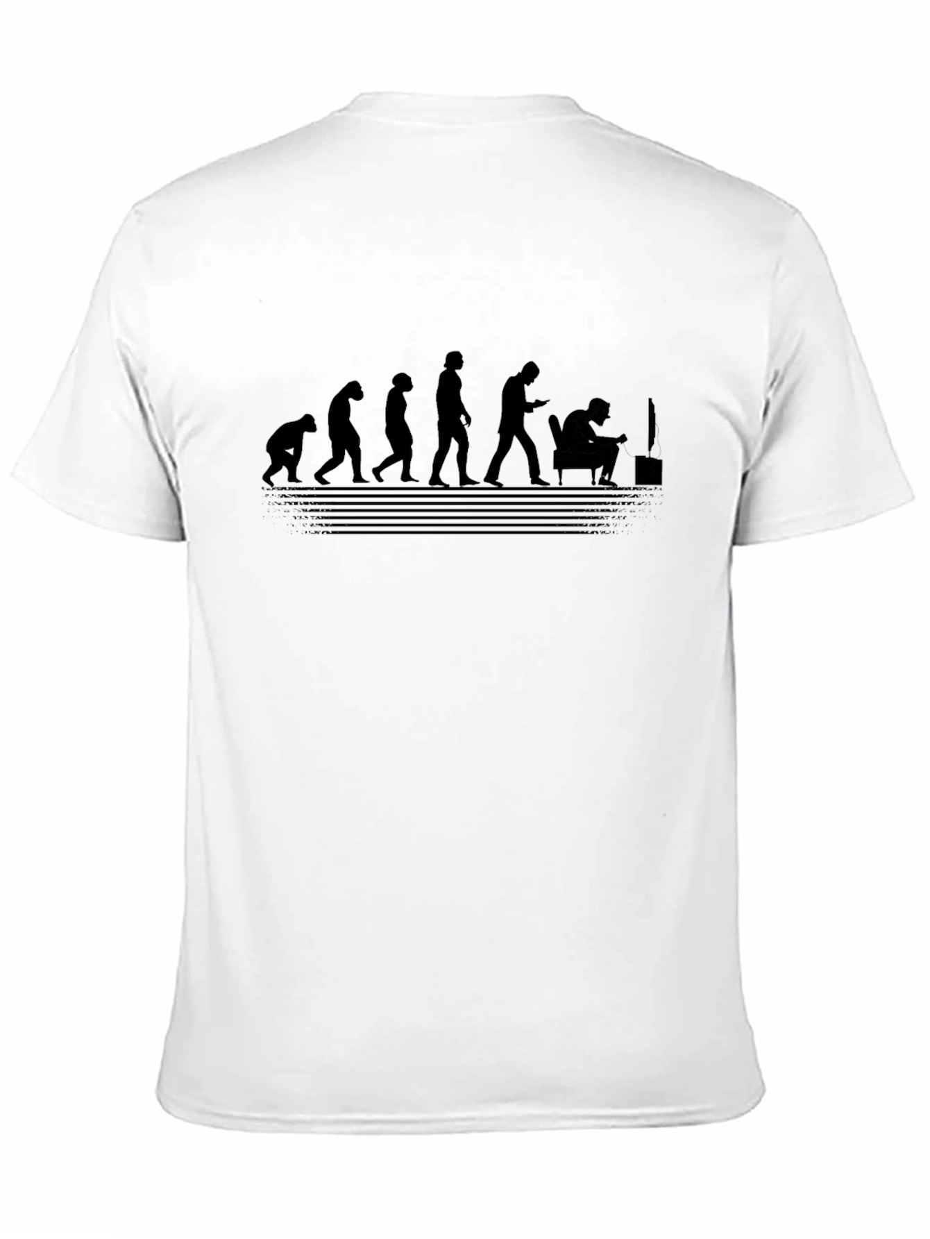Evolution of Gaming Black T-Shirt