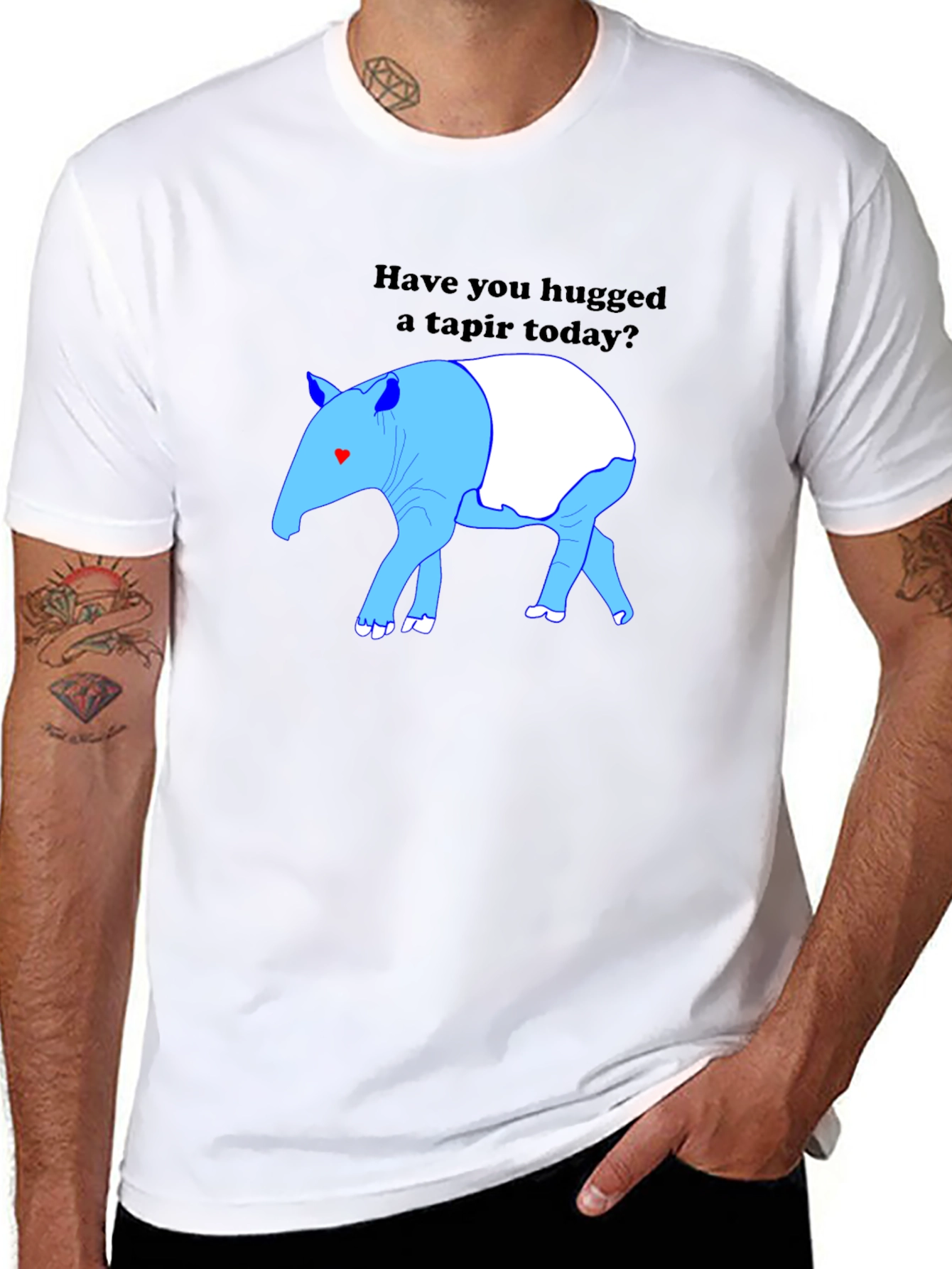 Hug a Tapir Today T-Shirt