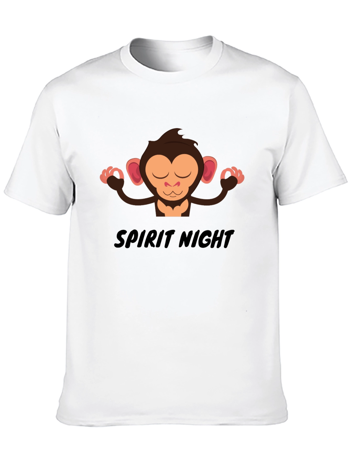 Zen Monkey Spirit Night T-Shirt