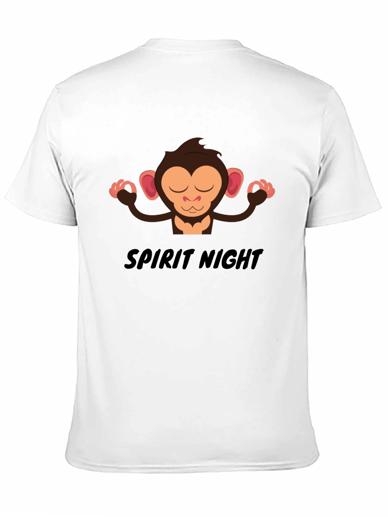 Zen Monkey Spirit Night T-Shirt