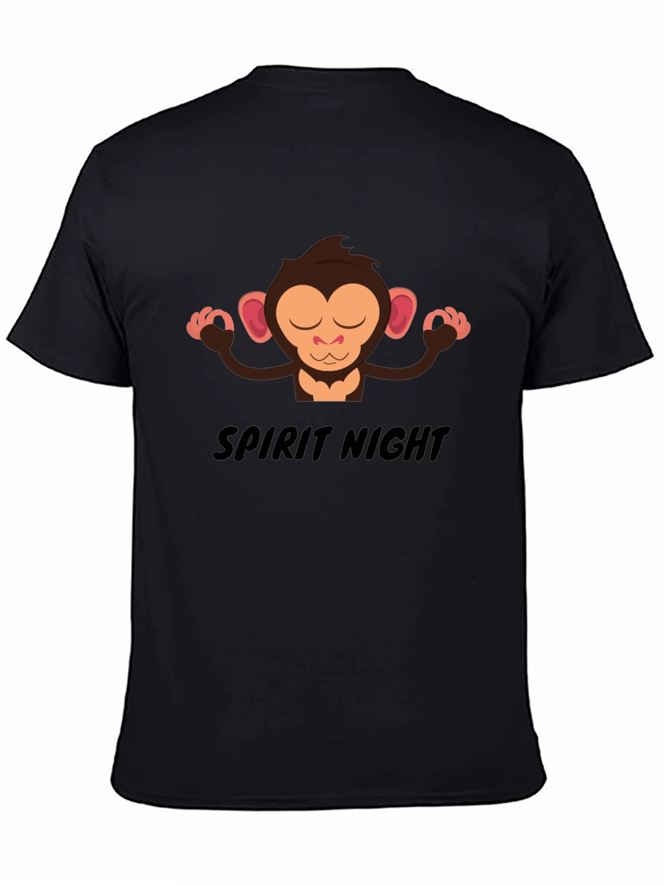 Zen Monkey Spirit Night T-Shirt
