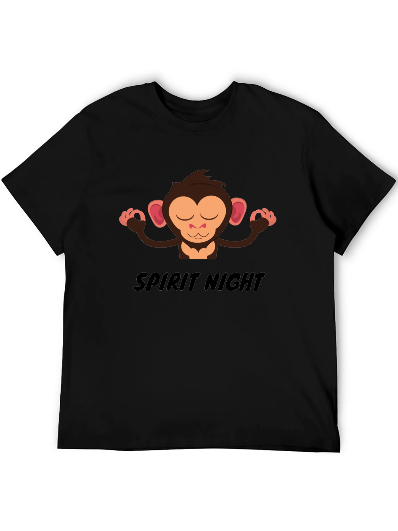 Zen Monkey Spirit Night T-Shirt