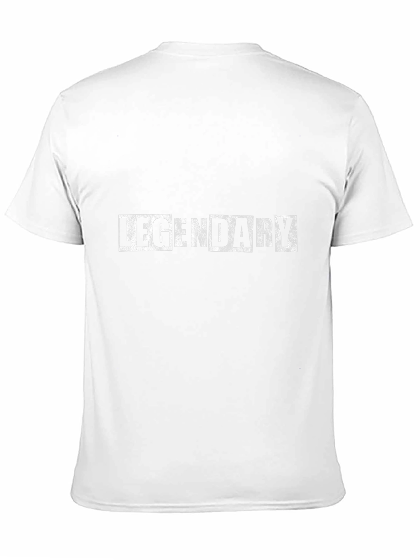 Legendary Graphic Print Black T-Shirt