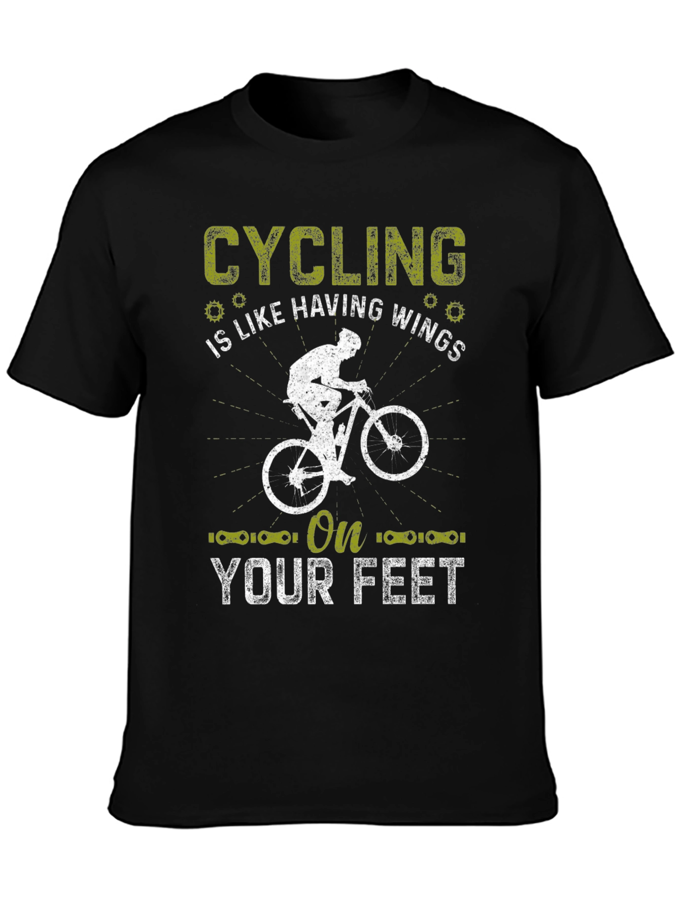 Cycling T-Shirt - Wings On Your Feet