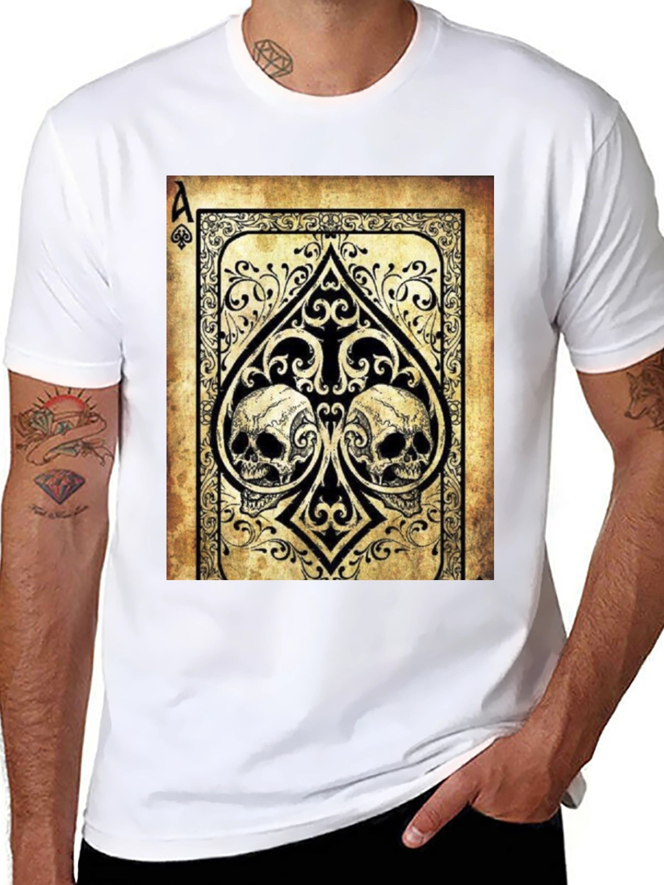 Ace of Spades Skull T-Shirt