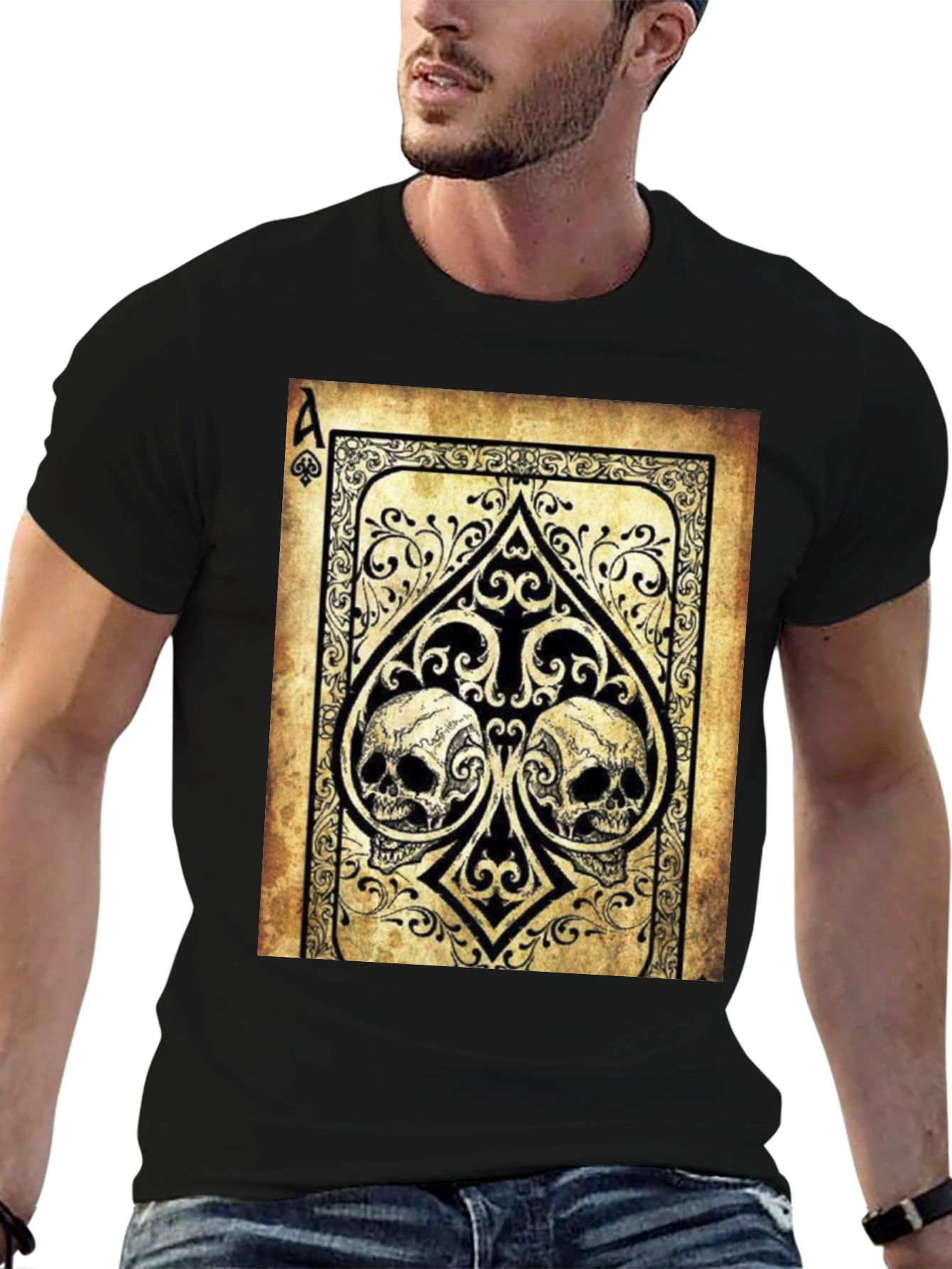 Ace of Spades Skull T-Shirt