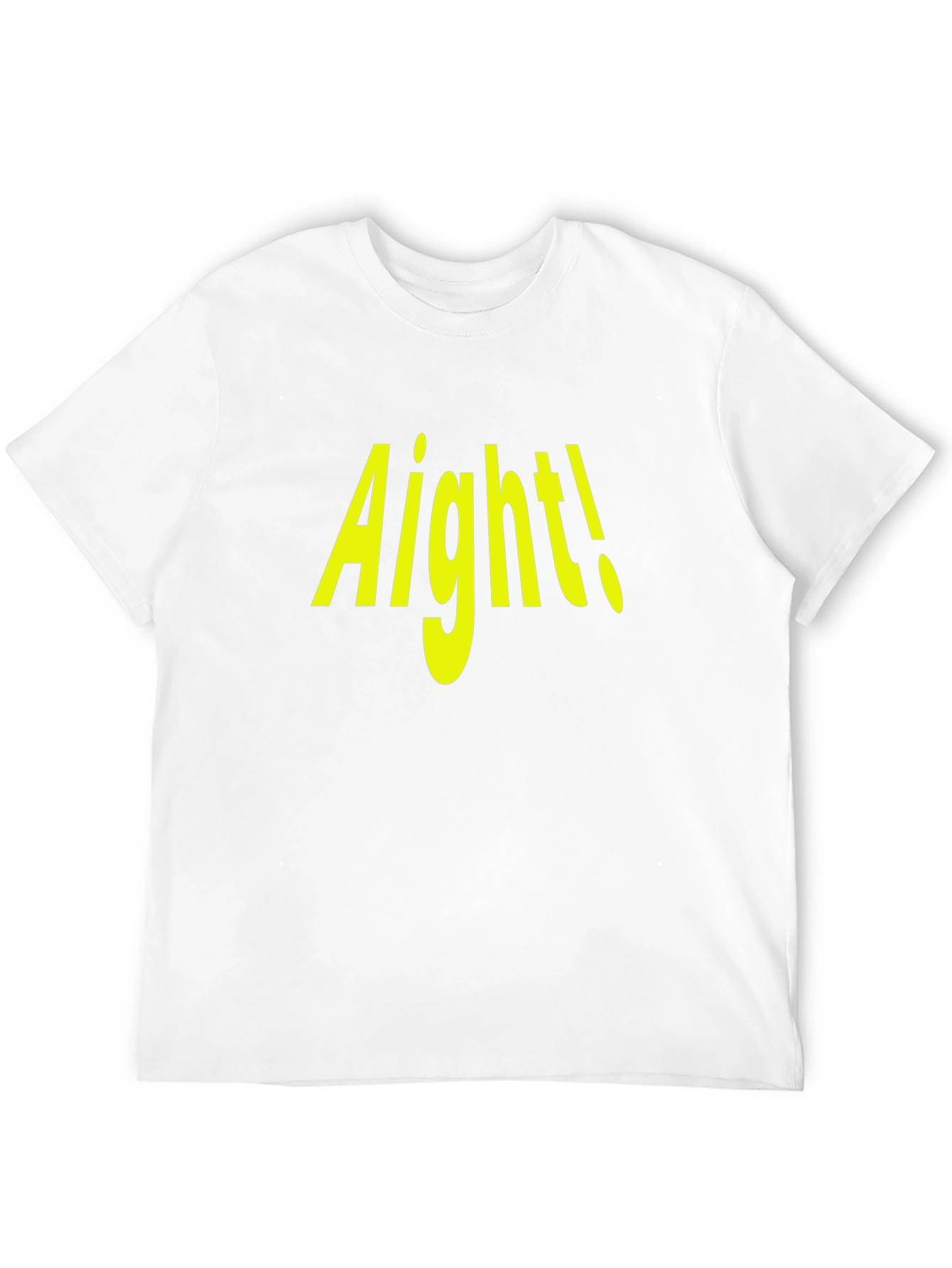 Aight! Graphic Tee - Trendy Casual Wear