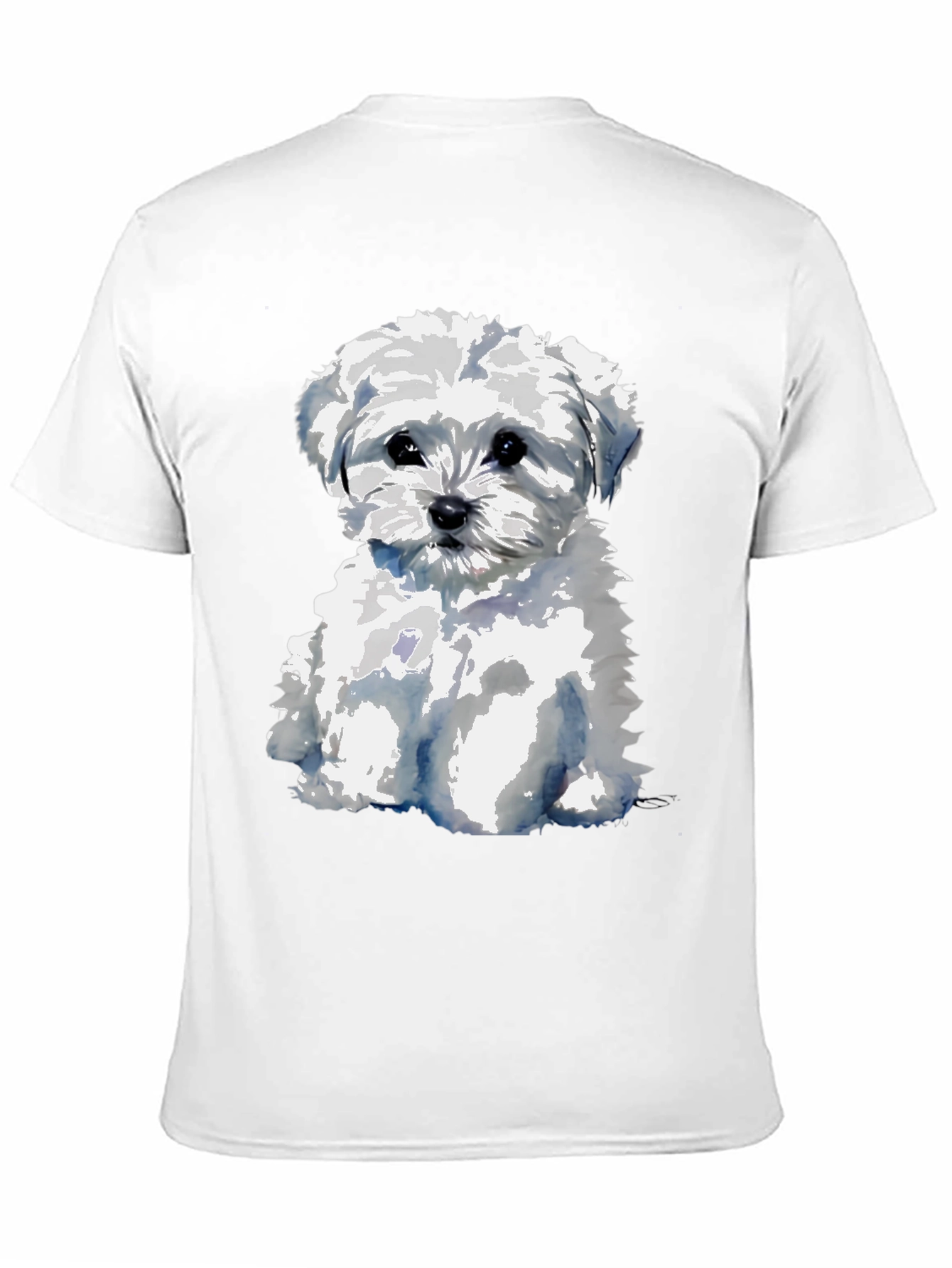 Cute Maltese Dog Graphic T-Shirt