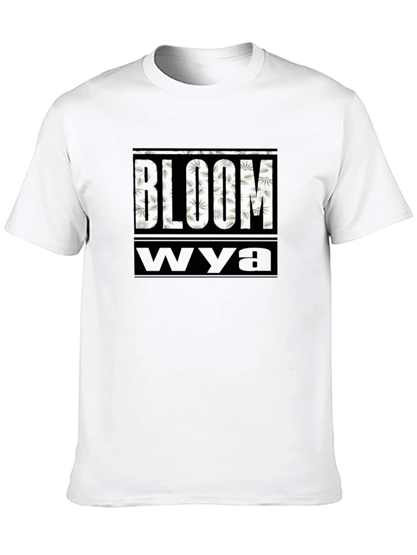 Bloom Wya Black Graphic Tee