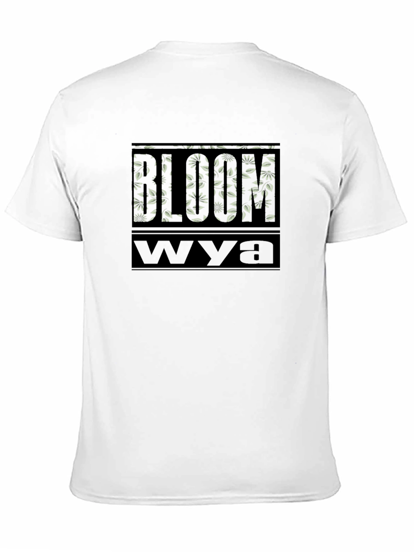 Bloom Wya Black Graphic Tee