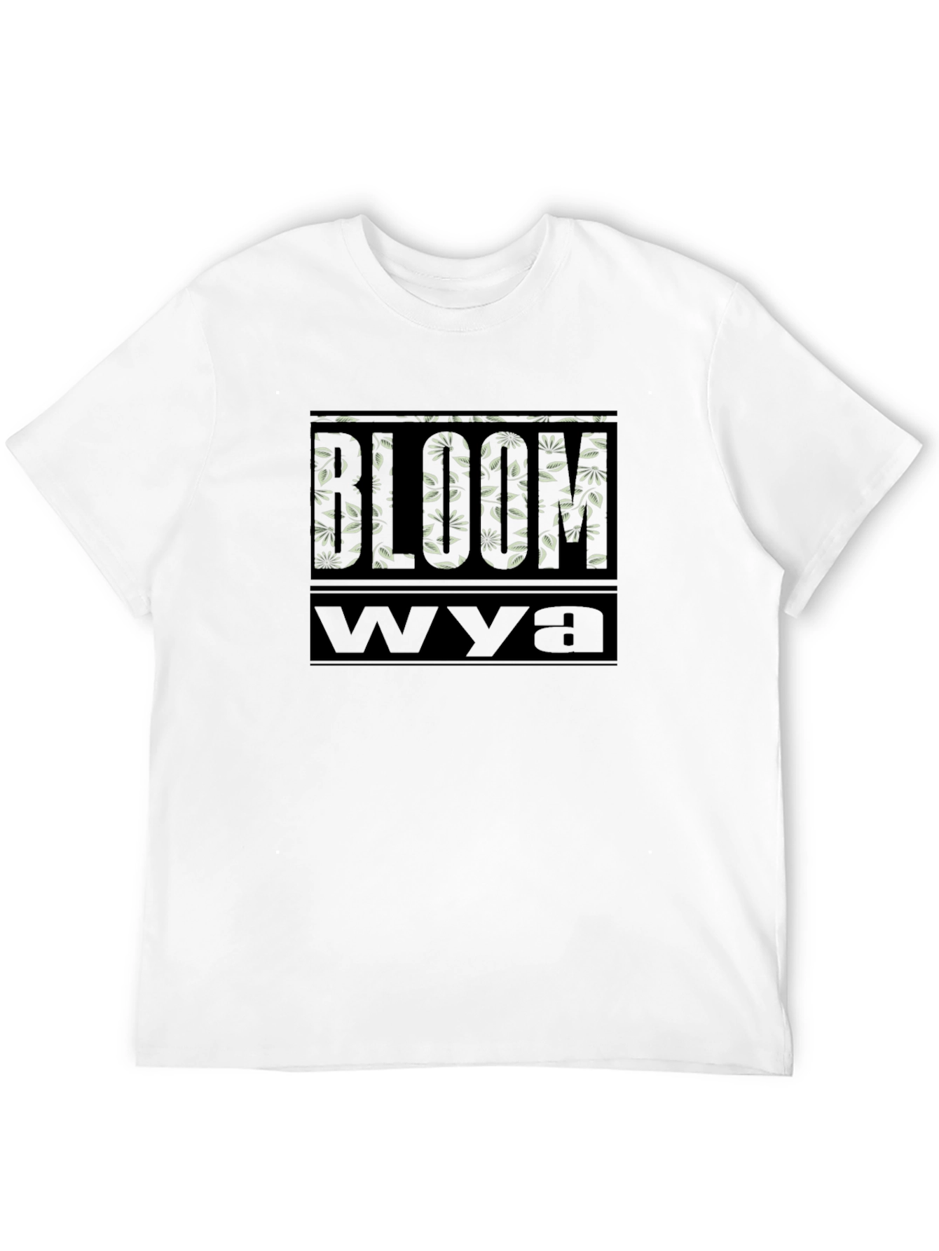 Bloom Wya Black Graphic Tee