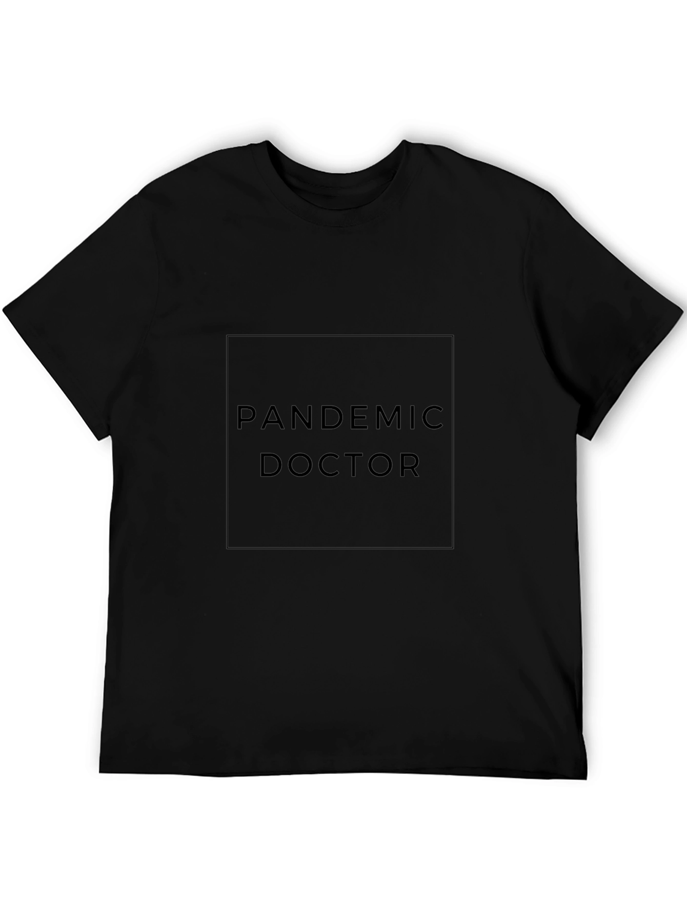 Pandemic Doctor T-Shirt - Classic Black Tee