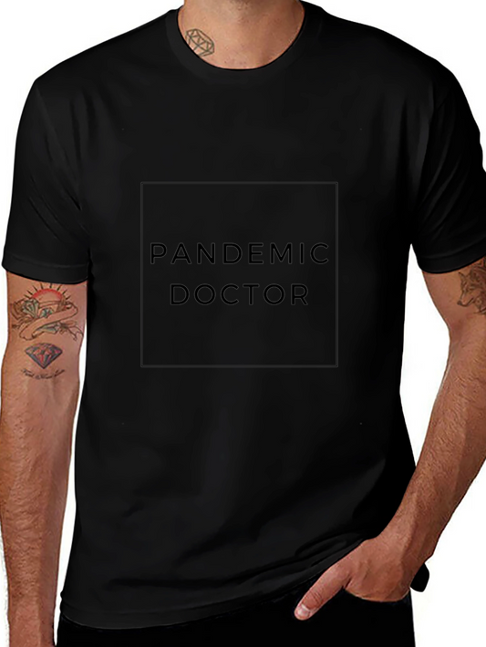 Pandemic Doctor T-Shirt - Classic Black Tee